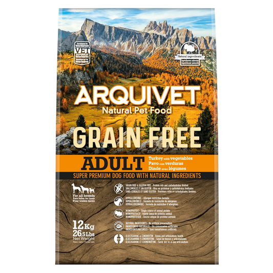 Arquivet Grain Free Turkey [12kg]