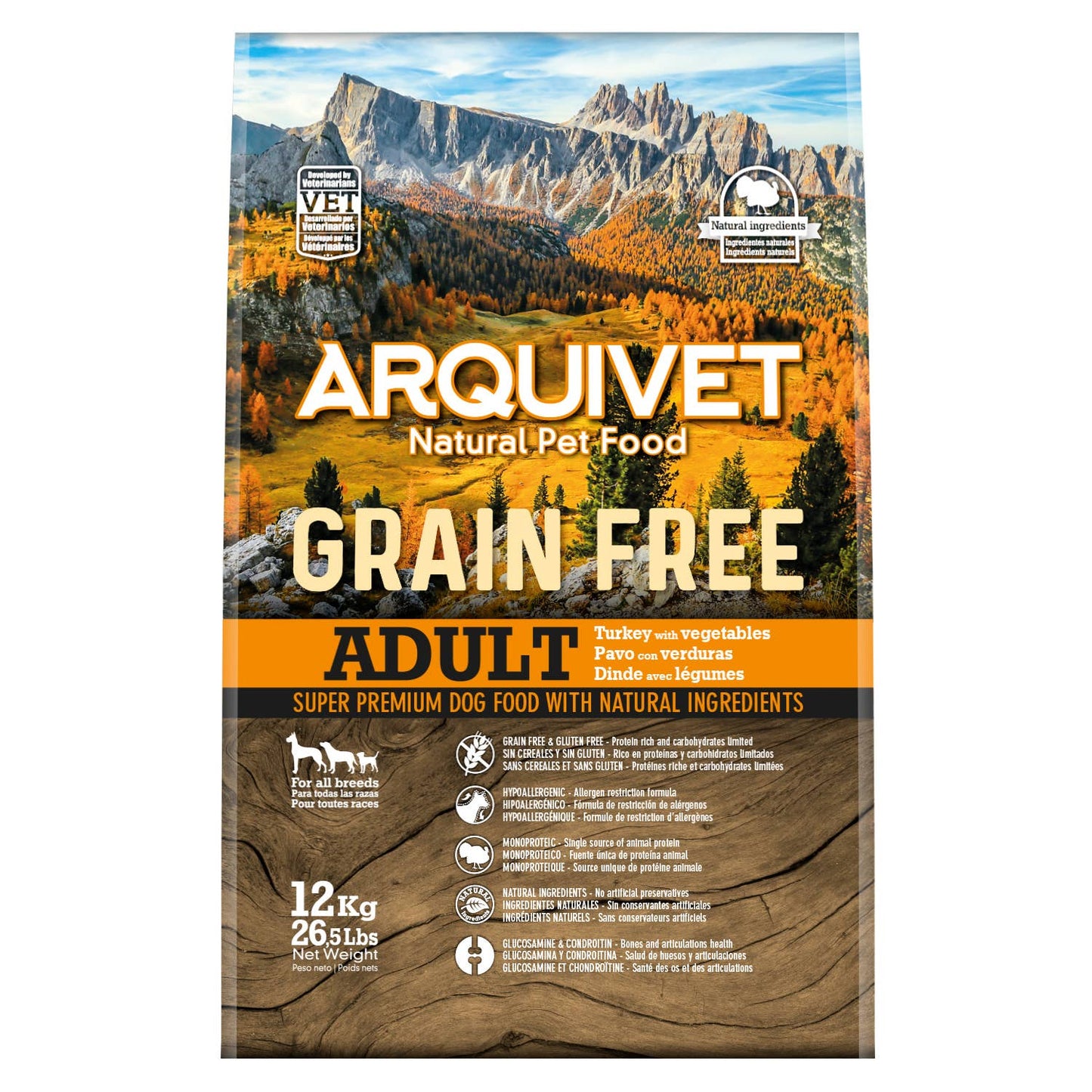 Arquivet Grain Free Turkey [2kg]