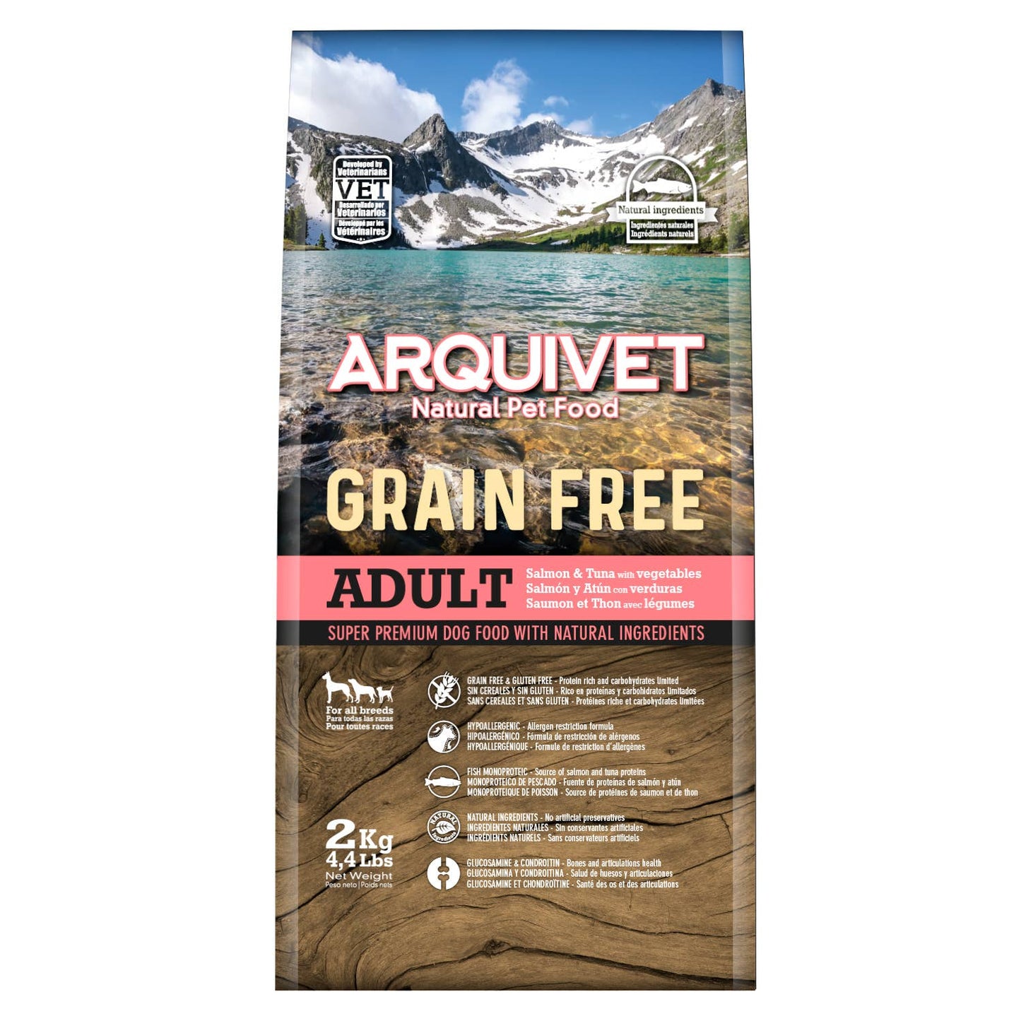 Arquivet Grain Free Salmon and Tuna [2kg]