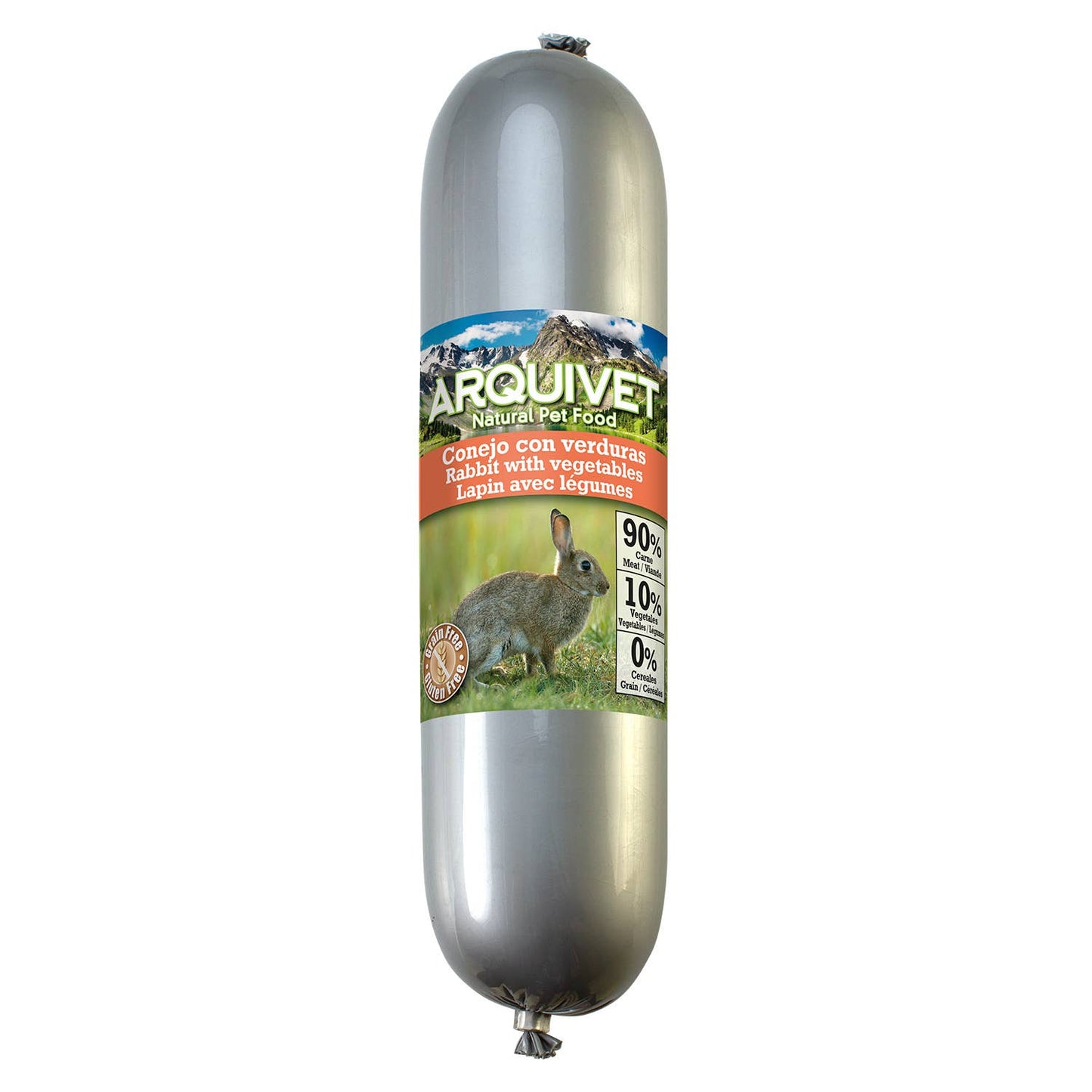 Arquivet Natural sausage Rabbit and Vegetables [500g]