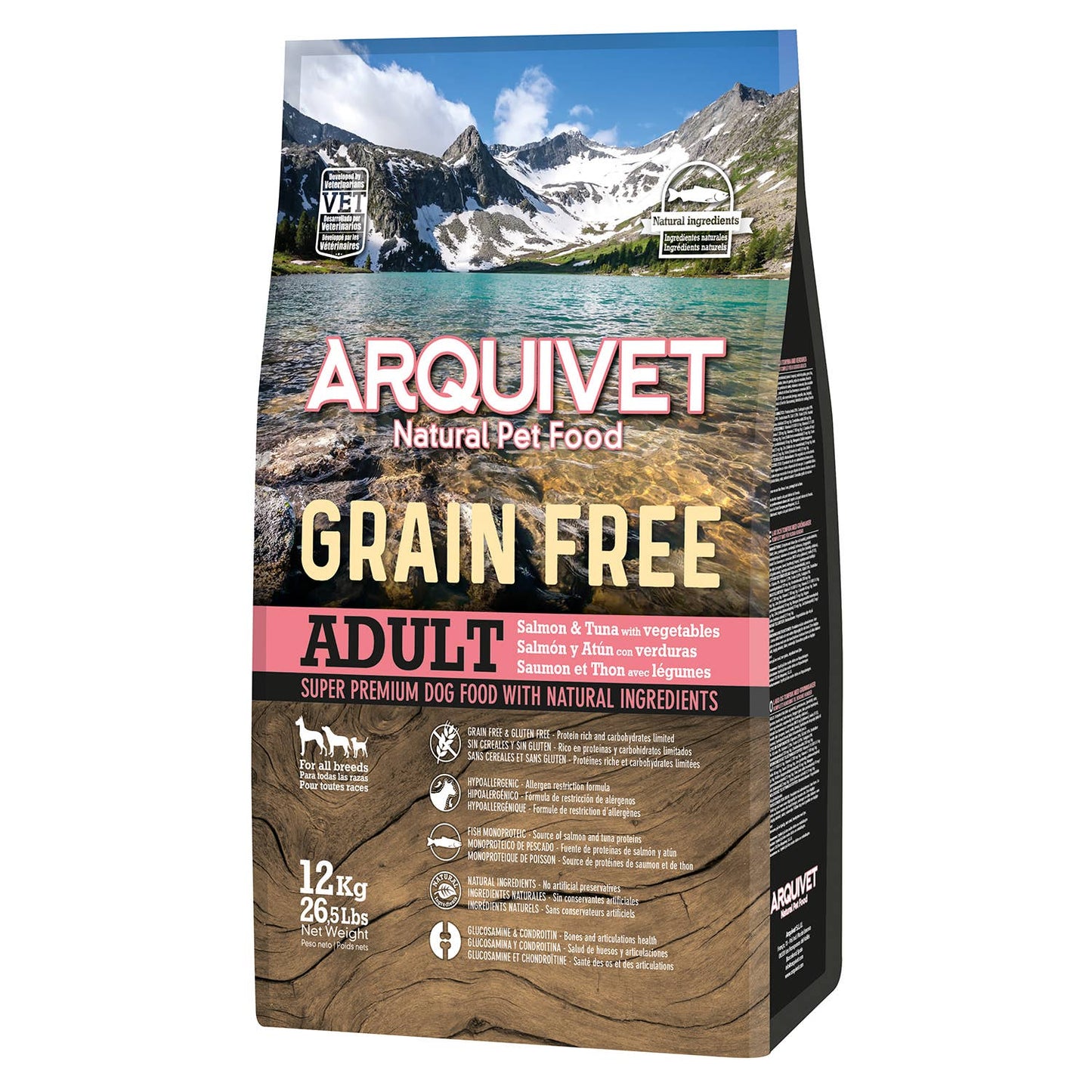 Arquivet Grain Free Salmon and Tuna [12kg]