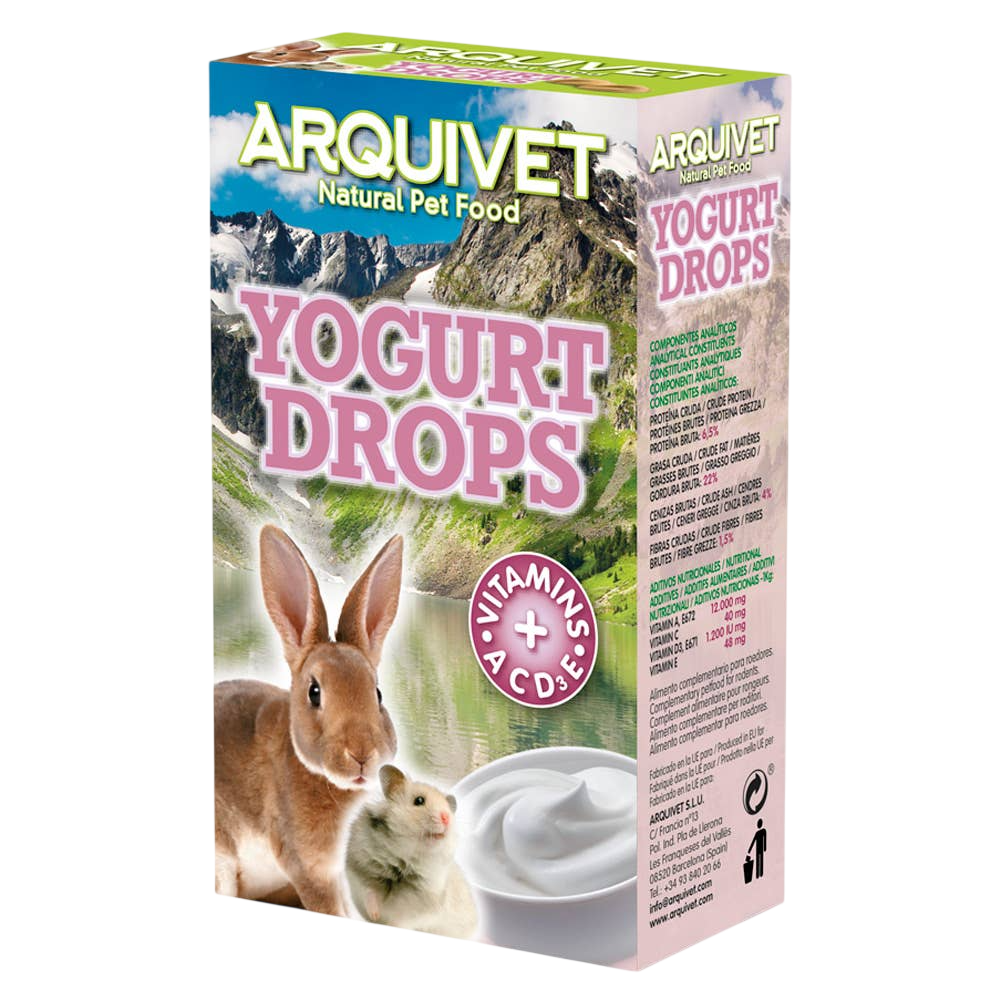 Arquivet Drops With Yogurt 65Gr.
