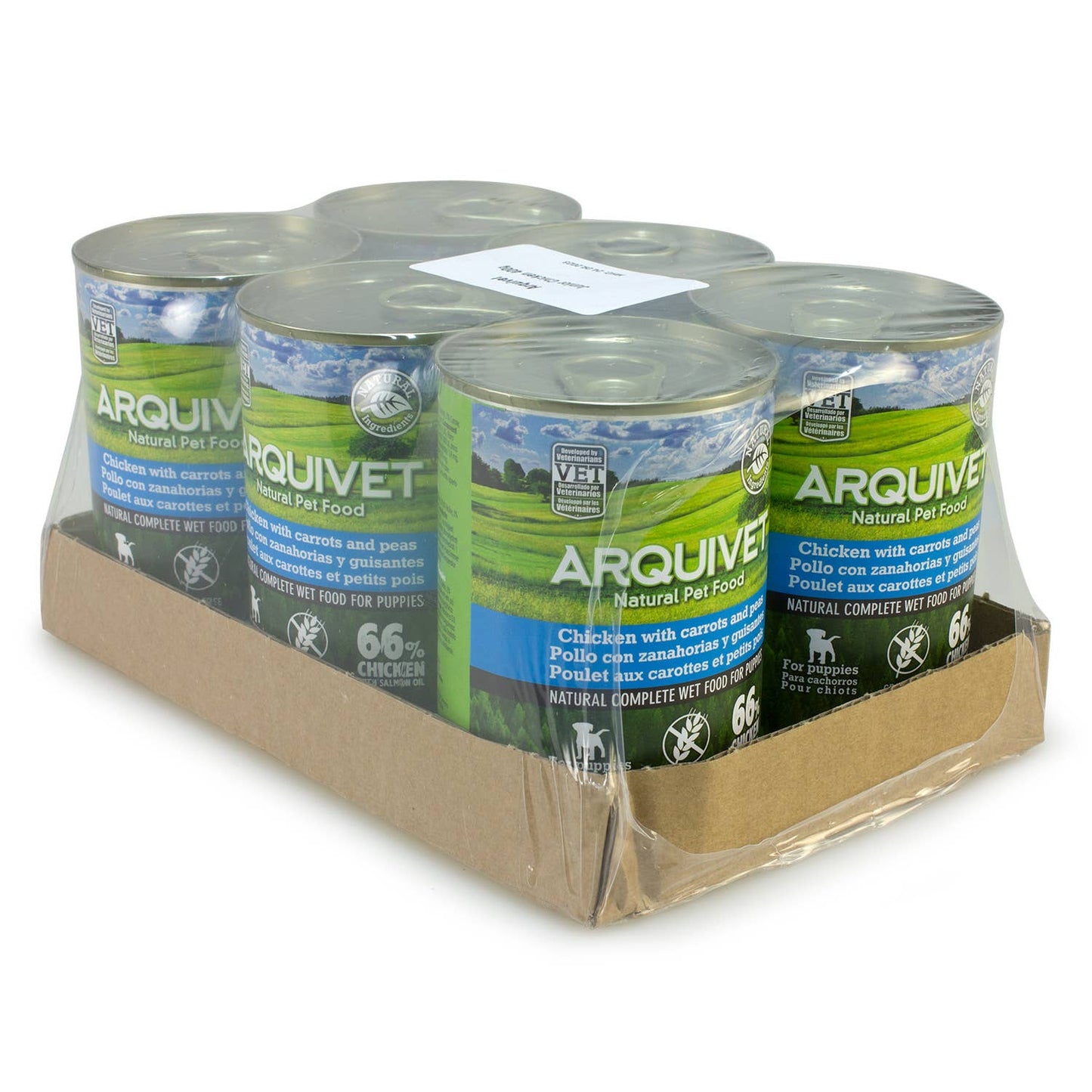 Arquivet Wet Dog Food Puppy and Junior Chicken [400g]