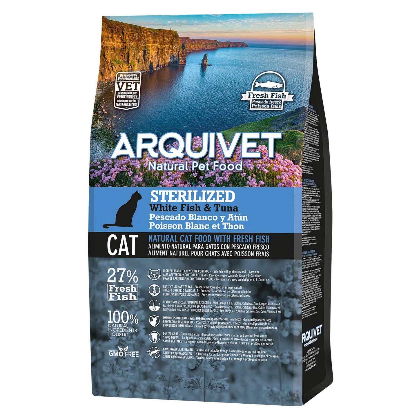 Arquivet Cat Sterilized White Fish and Tuna [1.5kg]