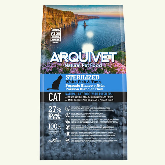 Arquivet Cat Sterilized White Fish and Tuna [1.5kg]