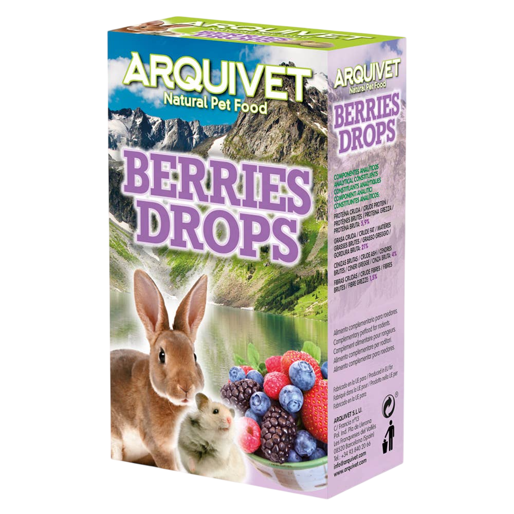 Arquivet Drops With Berries 65Gr.