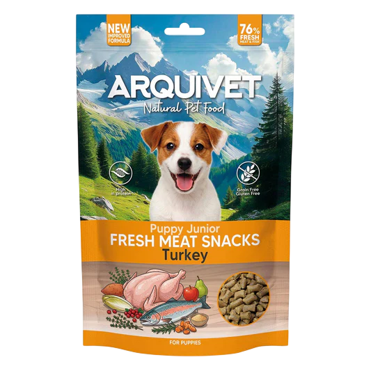 Arquivet Fresh Meat Snacks - Turkey for Puppies 800g