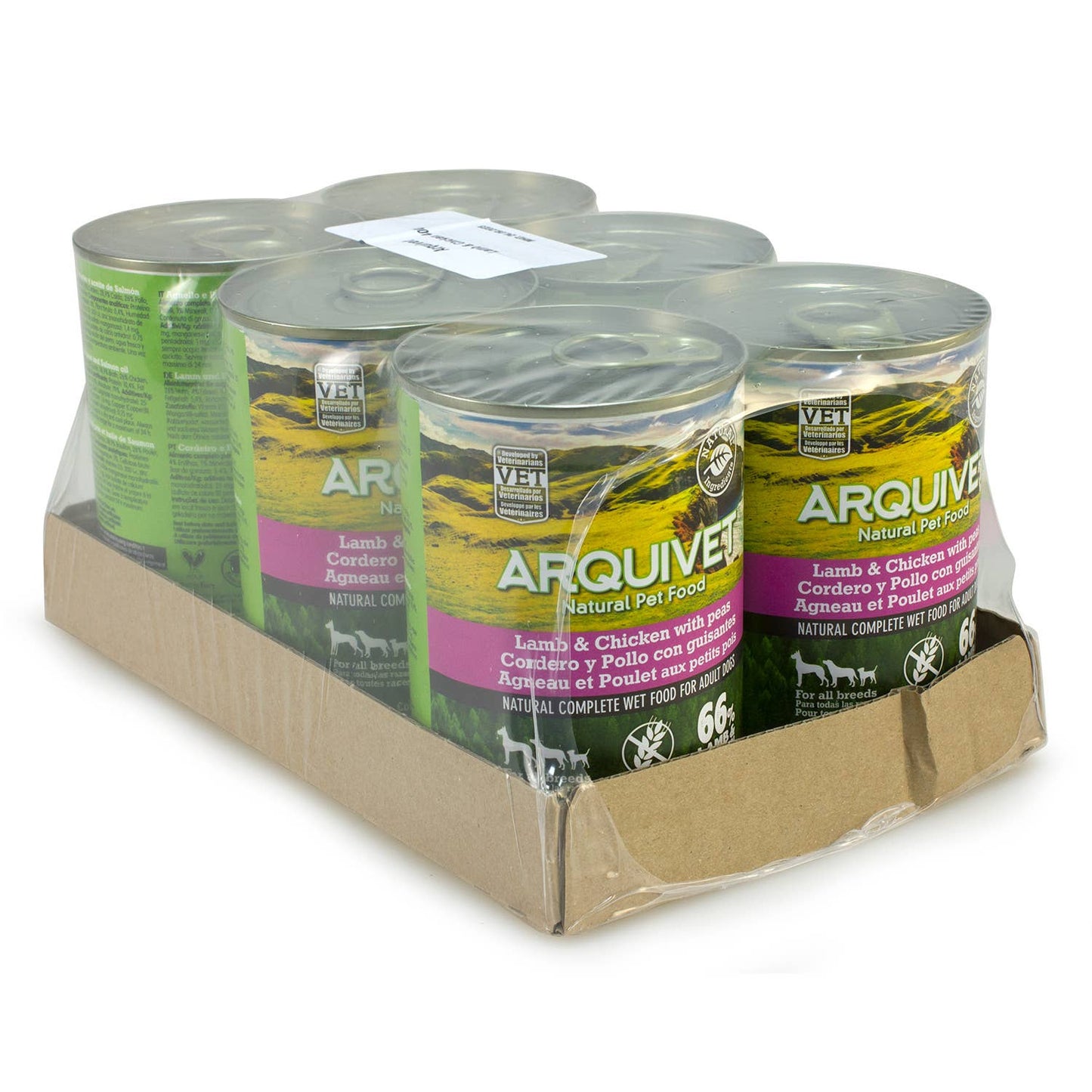 Arquivet Wet Dog Food Adult Lamb and Chicken [400g]