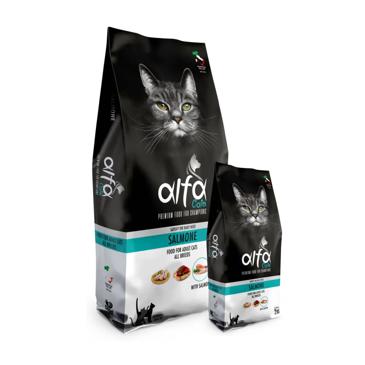 Alfa Cat Premium Losos [20kg]