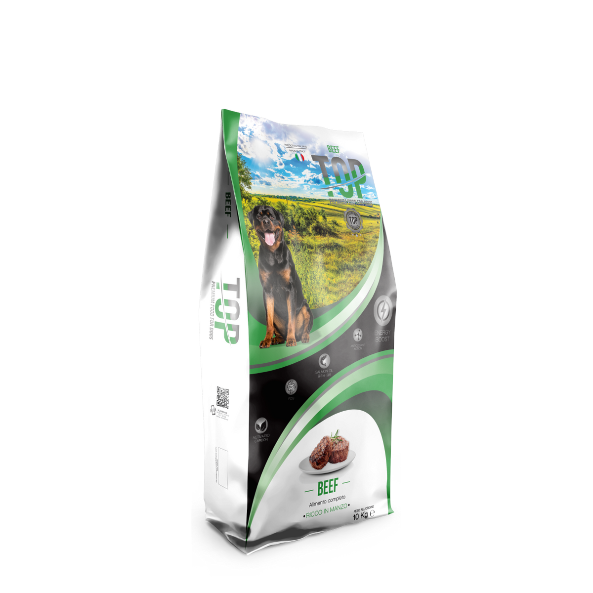 TOP Beef suha hrana za odrasle pse – govedina 10 kg