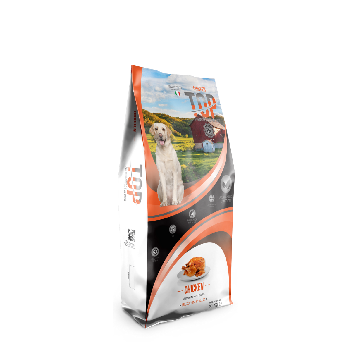 TOP Chicken suha hrana za odrasle pse – piletina 10 kg