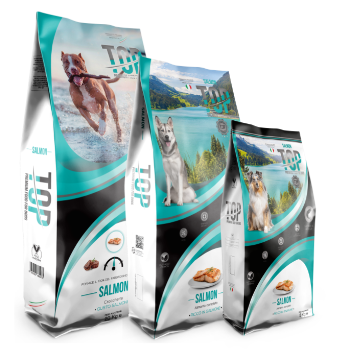 TOP Salmon suha hrana za odrasle pse – losos 3 kg