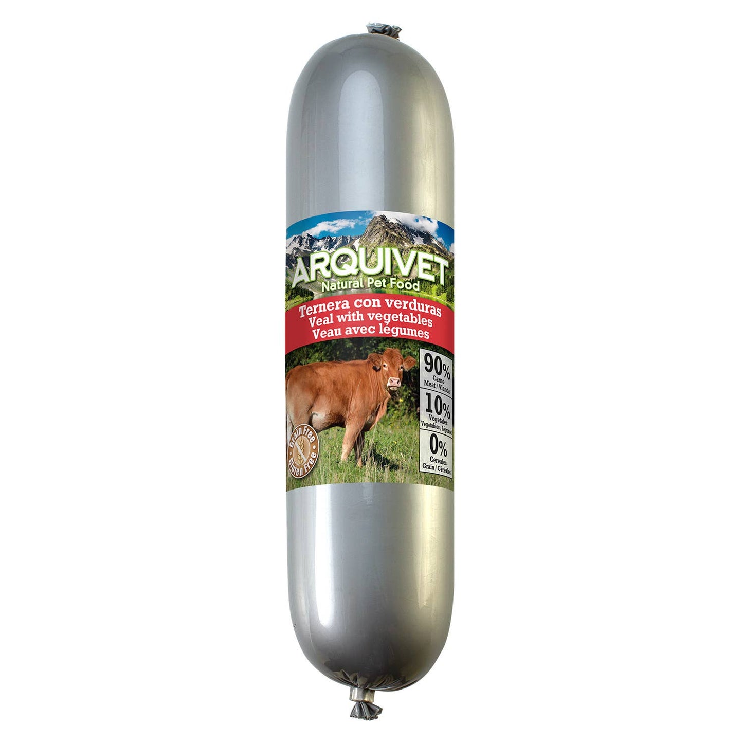 Arquivet Natural sausage Beef and Vegetables [500g]