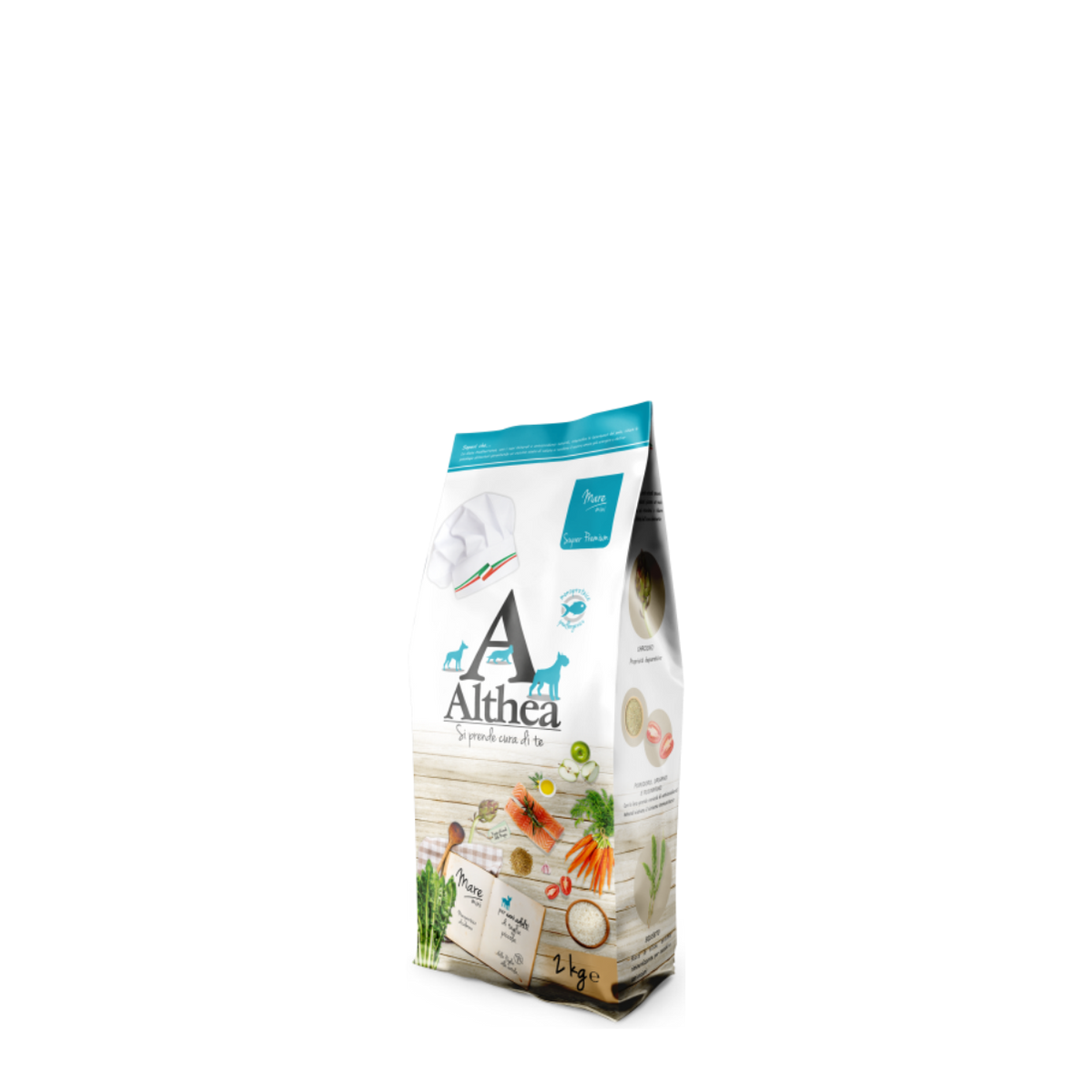 Althea Mare Mini monoproteinska suha hrana za odrasle pse malih pasmina – losos 2 kg