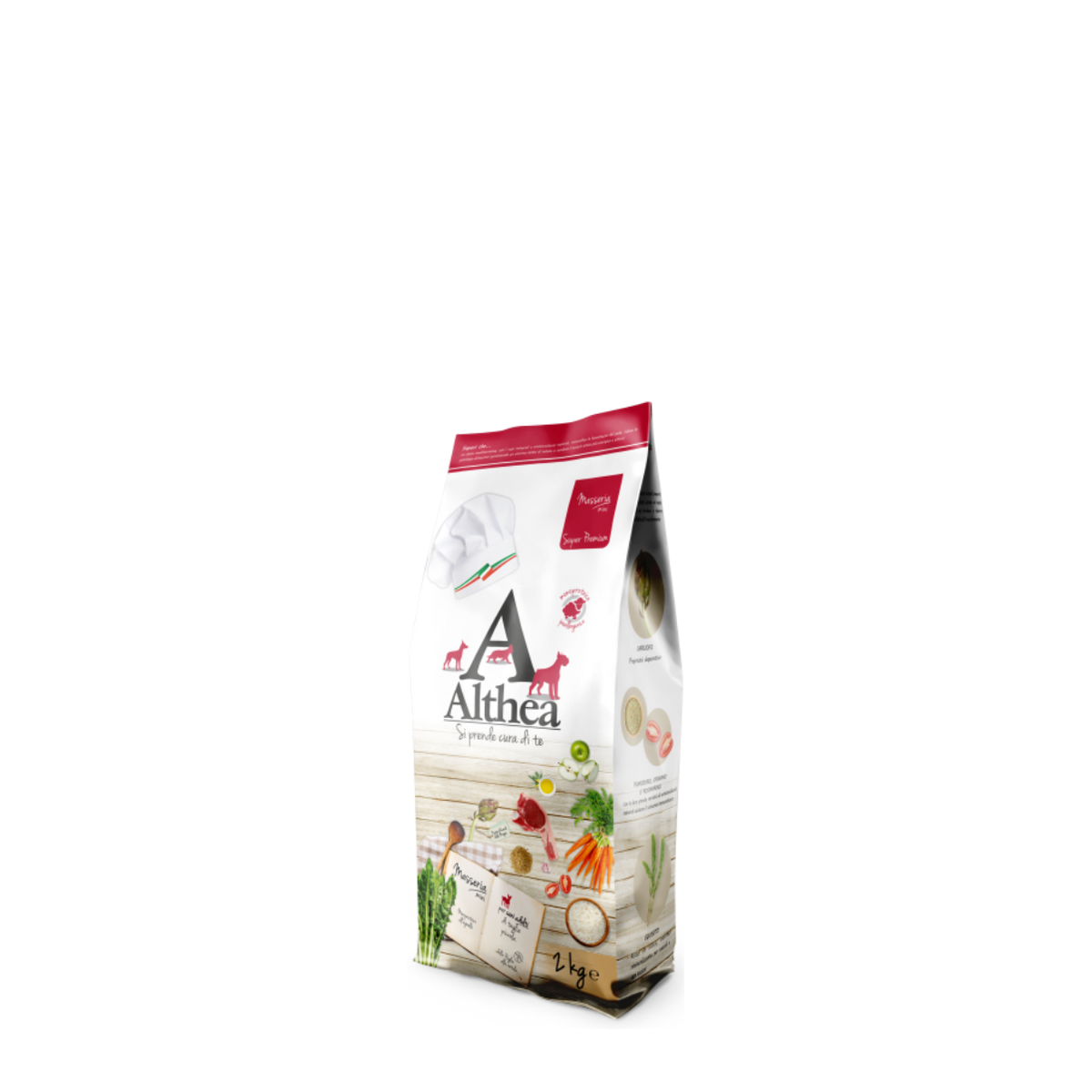 Althea Masseria Mini monoproteinska suha hrana za odrasle pse malih pasmina – janjetina 2 kg